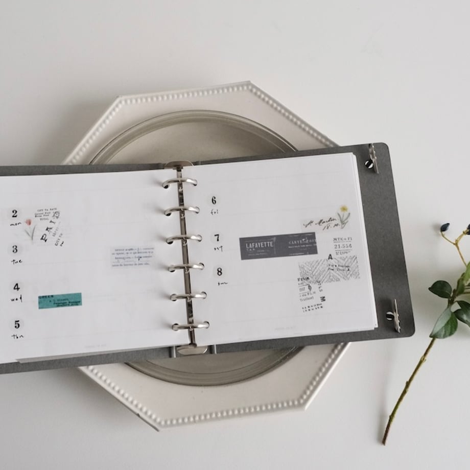 Yohaku PET Sticker Tape - Calendar