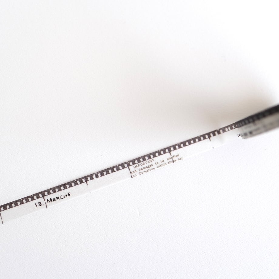 Yohaku Washi Tape - Cinema (0.7cm)