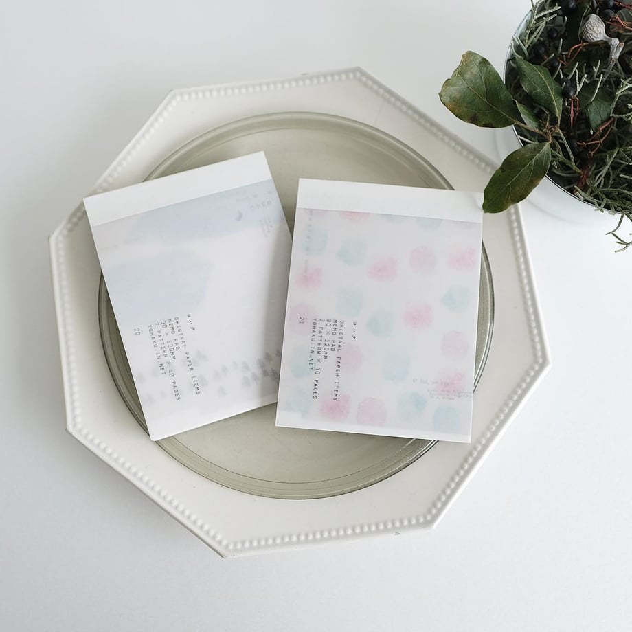 Yohaku Memo Pad - Palette