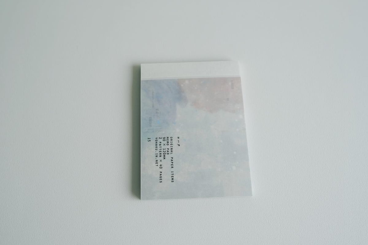 ヨハクさんメモパッド（アコガレ） ヨハクさんメモパッド（アコガレ）