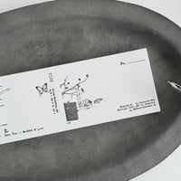M-131  活版のメモ帳　nostalgy  black