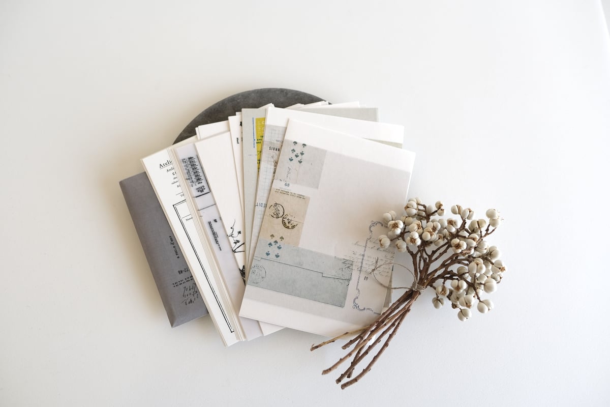 いろいろな紙のメモセット | ヨハク