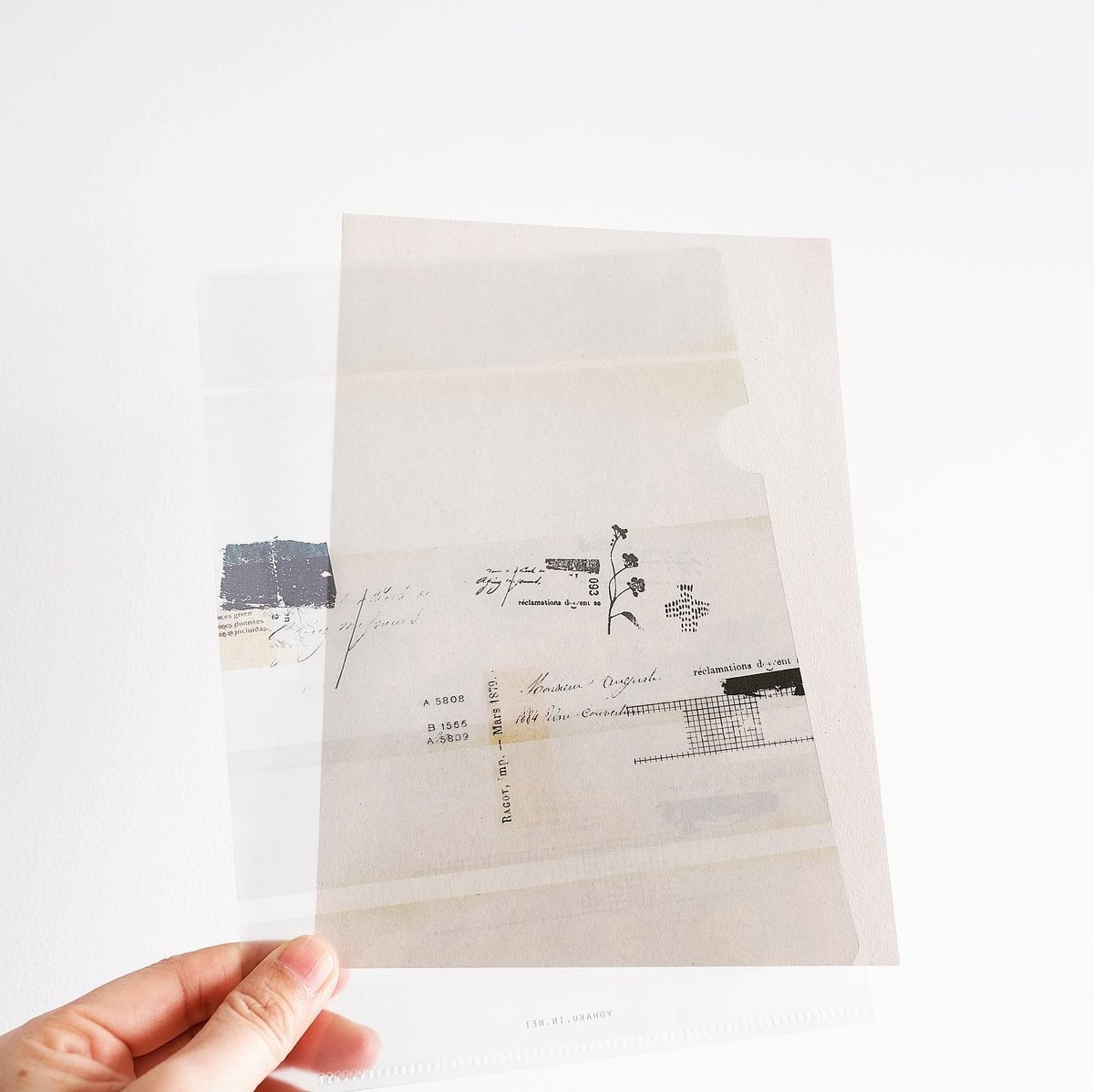 ユバの徽　クリアファイル Amazon | 【 中身が隠せる忍者ファイル 】 クリアファイル a4