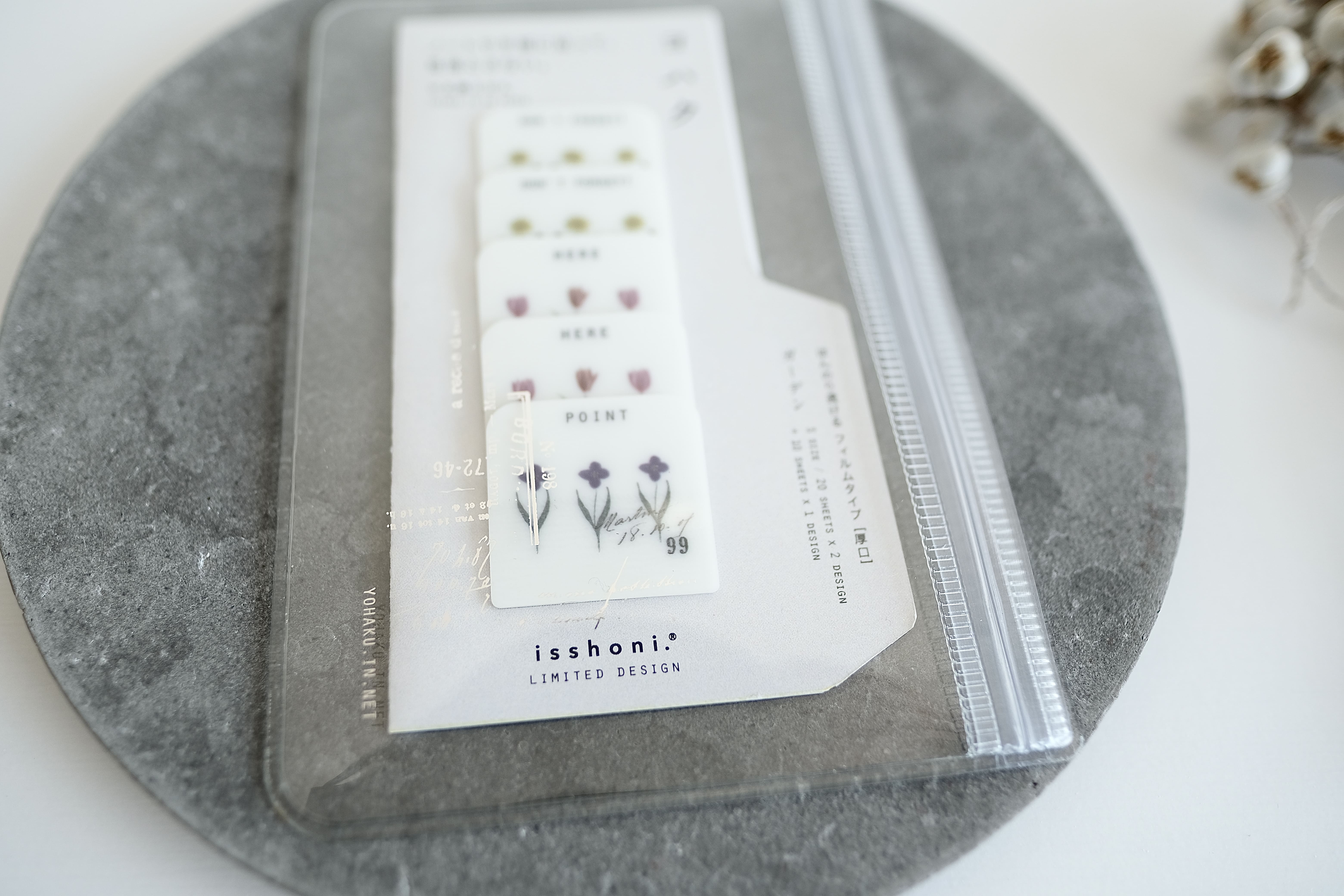 ヨハク × isshoni. やる事ふせん 4種 新品 未開封 original