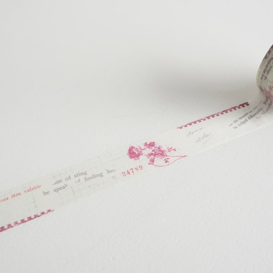 Yohaku Washi Tape - Bolero (1.5cm)