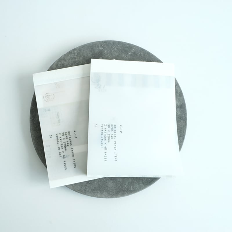 M-215 メモ帳 31 タビダチノアサ | ヨハク