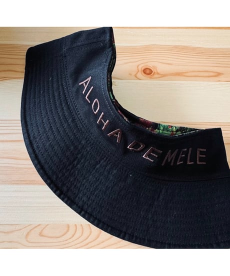 Aloha De Mele  Bucket Hat Lei Ohia Lehua HNLS03548-98820