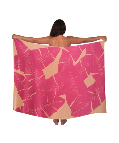 Hawai'ian Pareo  BANANA LEAF  Apricot  HNLS03735-96410