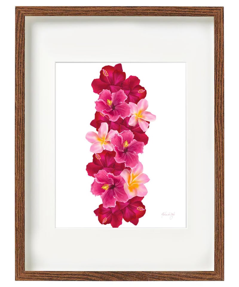 Aloha De Mele ART WORK LEI MELE HNLS03464-8
