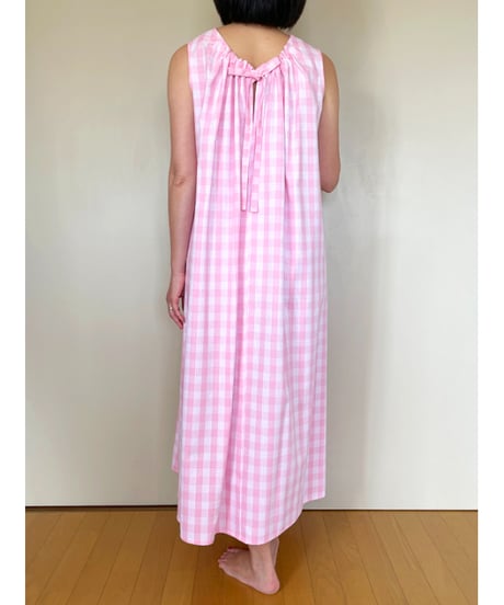 PALAKA PINK バックリボン ワンピース  HNLS03521-05030