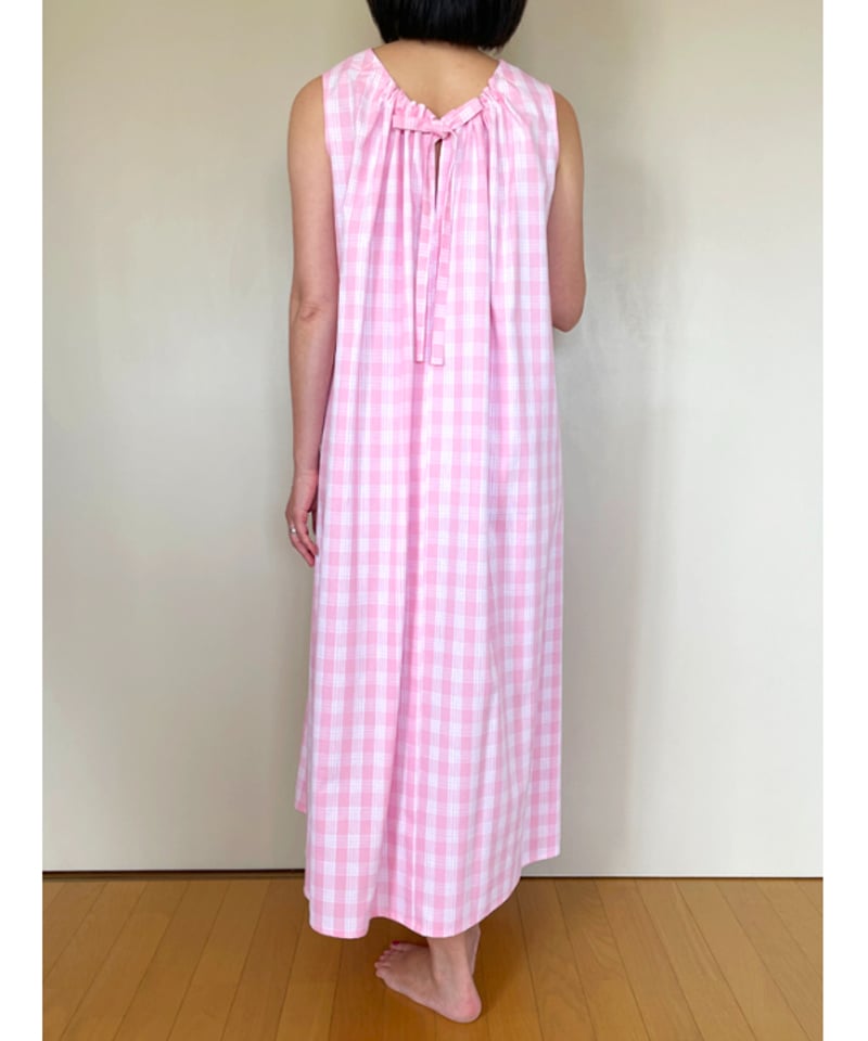 PALAKA PINK バックリボン ワンピース HNLS03521-05030 | Lei