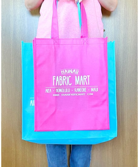 FABRIC MART　エコバッグ　不織布　HNLS03310-AQUA-3920