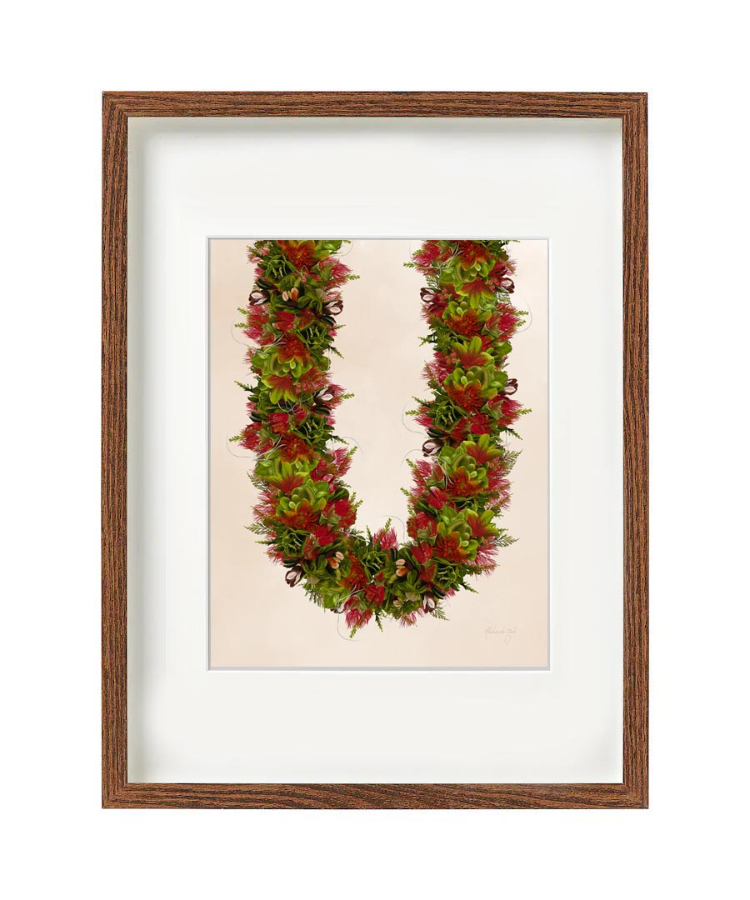 Aloha De Mele ART WORK 'Ohi'a Lehua 25 HNL036