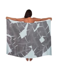 Hawai'ian Pareo  BANANA LEAF  Volcanic Glass  HNLS03698-8690
