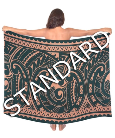 Hawai'ian Pareo  TLIBAL  TONGA  BLACK/HAZEL　HNLS03328-1380