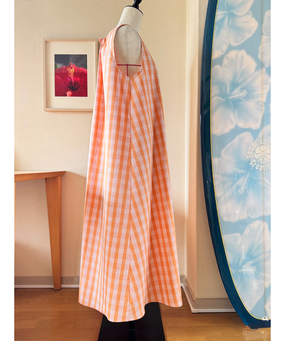 PALAKA APRICOT バックリボン ワンピース HNLS03674-05030 |