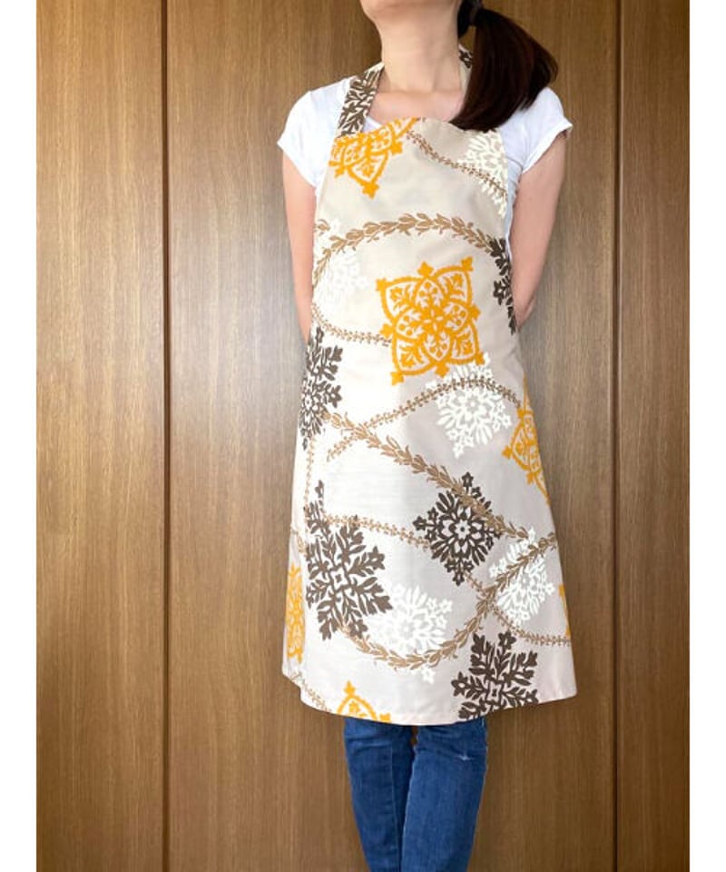 【マロン】ハワイアンキルト エプロン ハワイアン キルト HNLS03198-7860 | Leimeria