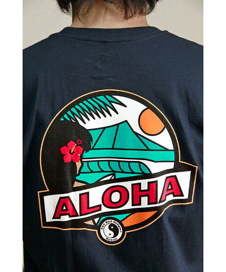 日本未発売 ハワイ直輸入 タウン＆カントリー Tシャツ  ALOHA　HNLS02767-49220