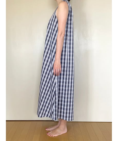 PALAKA NAVY バックリボン ワンピース  HNLS03525-05030