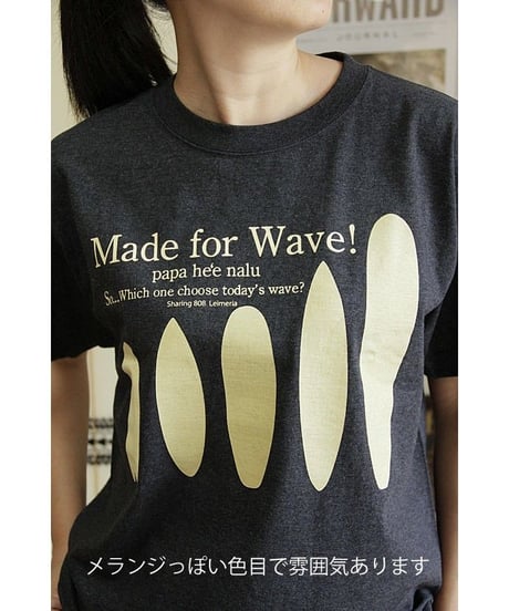 Ｔシャツ　Made for Wave　Leimeria　HNLS02625-55010