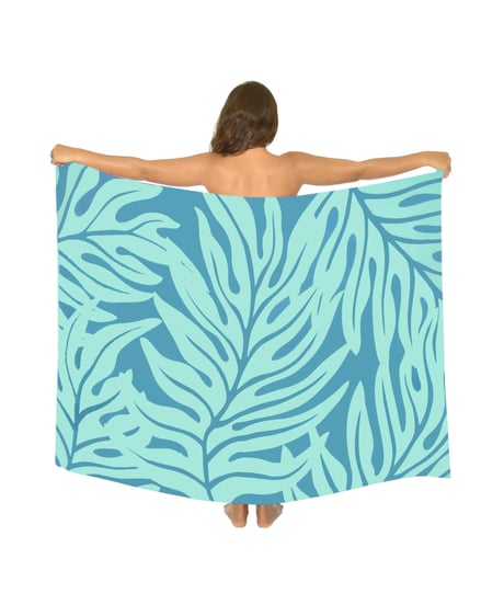Hawai'ian Pareo   LAUAE  Blue  HNLS03700-8690