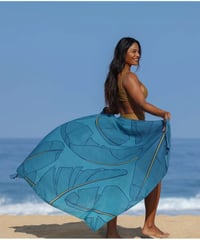 Tag Aloha PAREO  MAI'A  BANANA LEAF  HNLS03439-88030