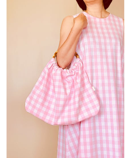 PALAKA PINK バックリボン ワンピース  HNLS03521-05030