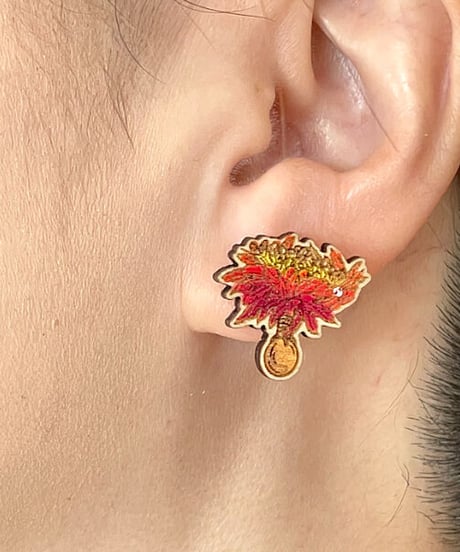 ナチュラルウッド  ピアス    ウリィウリィ-2    HNLS03251-6620