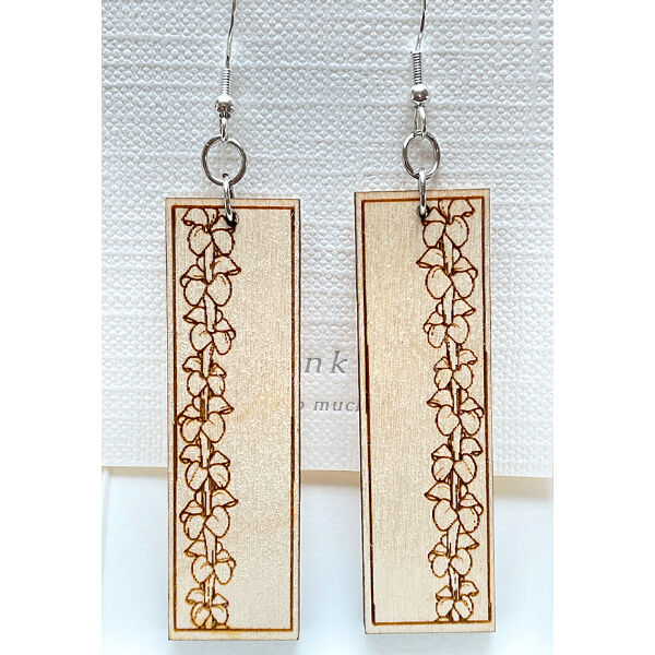 【ピカケページ】Hawaii・プアケニケニピアス・4セット ナチュラルウッド ピアス プアケニケニ HNLS03244-5530 | Lei