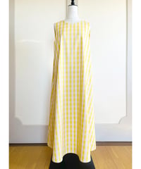 PALAKA YELLOW バックリボン ワンピース  HNLS03522-05030