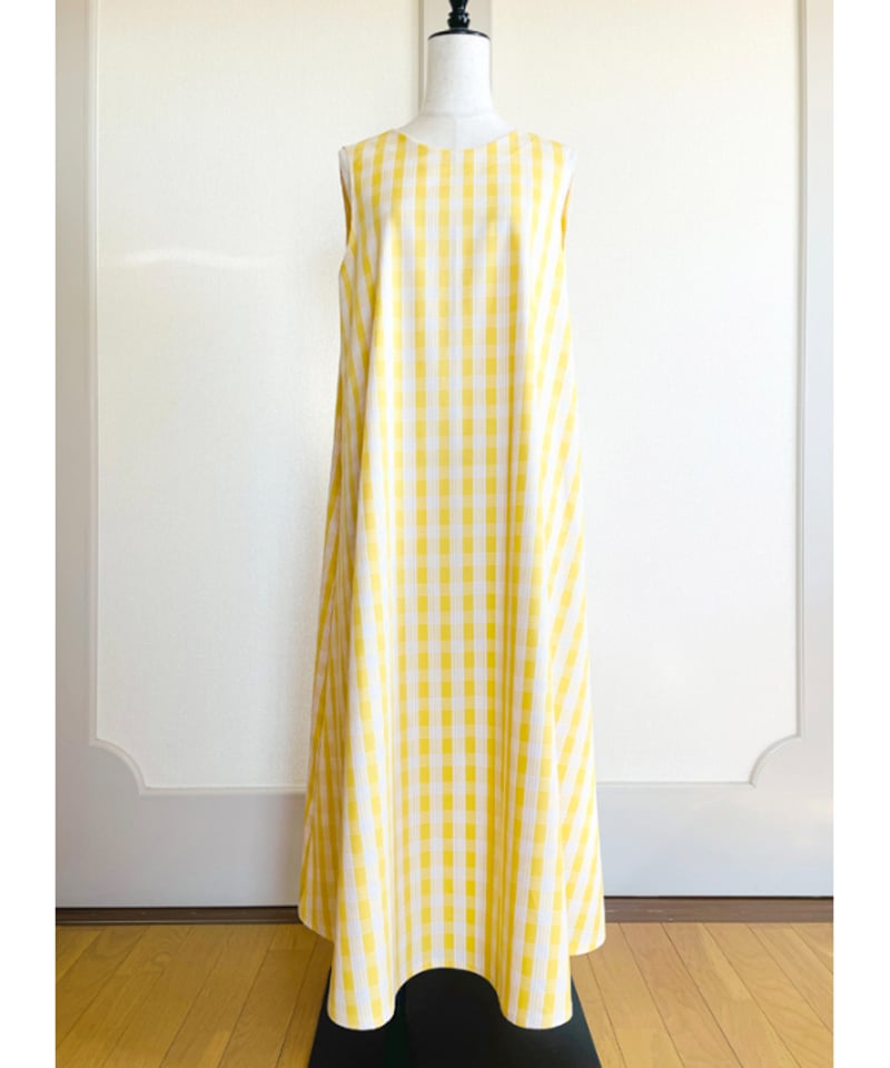 PALAKA YELLO バックリボン ワンピース HNLS03522-05030 | Le