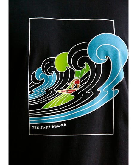 日本未発売 ハワイ直輸入 タウン＆カントリー Tシャツ  BIG WAVE　HNLS02768-20720