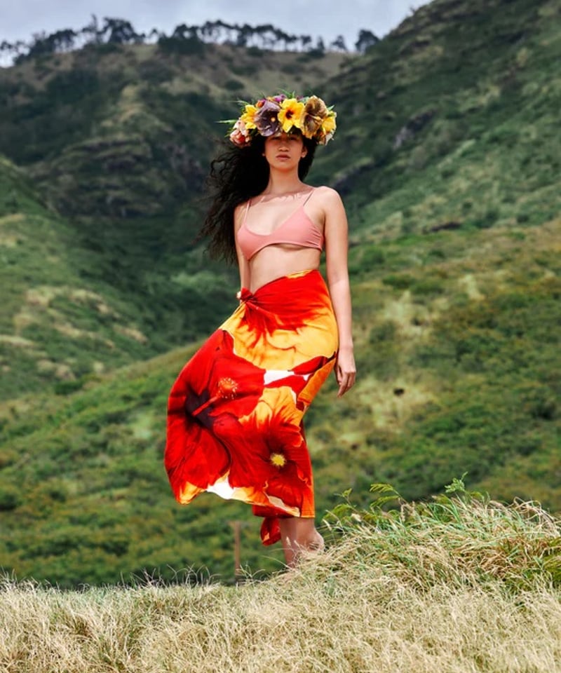 Aloha De Mele パレオ Summer20 HNLS03579-09720 |