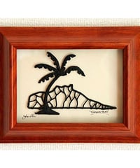 コアウッドフレーム・絵画　ハワイ購入　ハワイ産 楽天市場】ウッドフレーム フレーム 絵画 アート 絵 ハワイ A4