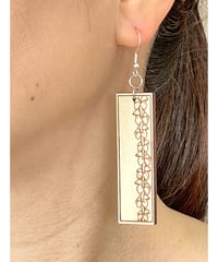 ナチュラルウッド  ピアス    プアケニケニ    HNLS03244-5530