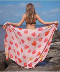 Tag Aloha PAREO Anthurium Coral  HNLS03497-60730