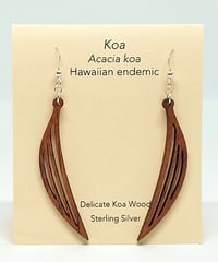 KipukaKai　Koa　コアウッドピアス　HNLS02555-00230