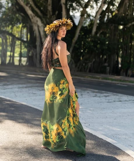 Aloha De Mele  Bucket Hat Lei Lehua  HNLS03749-91530