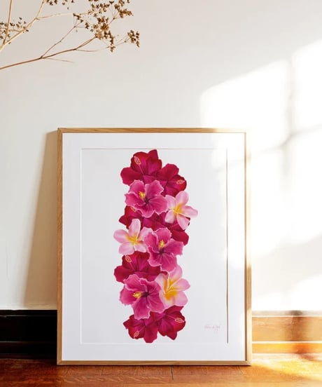Aloha De Mele  ART WORK  LEI  MELE  HNLS03464-88430