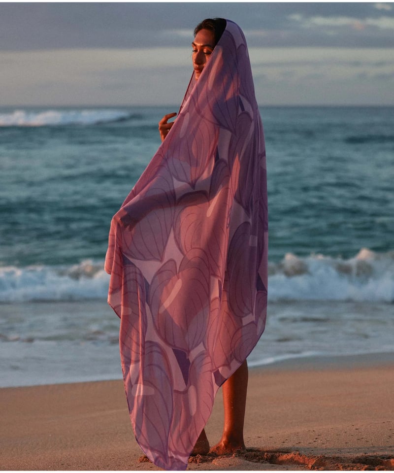 Tag Aloha PURPLE ANTHURIUM HNL03648-22430 | Le