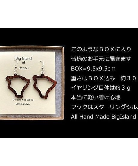 KipukaKai　Naupaka　コアウッドピアス　HNLS02556-35620