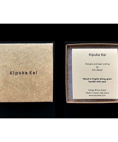 KipukaKai　Nalo Meli　コアウッドピアス　HNLS02561-00230