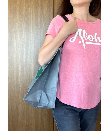 BIG ISLAND  エコバッグ　グレー　HNLS03304-5940