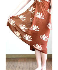 Hawai'ian Pareo  LOTUS  Cinnamon Coral Pink   HNLS03038-8660