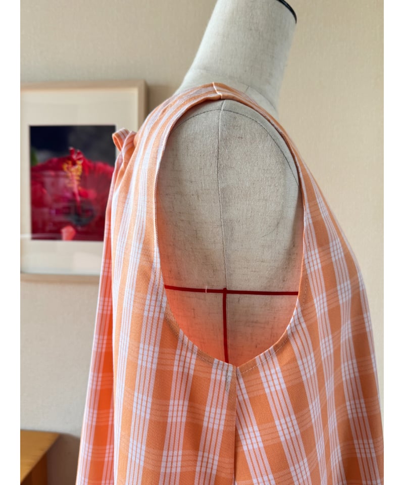 PALAKA APRICOT バックリボン ワンピース HNLS03674-05030 |