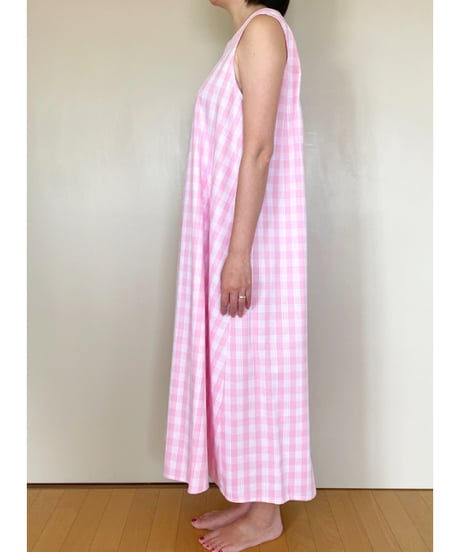 PALAKA PINK バックリボン ワンピース  HNLS03521-05030