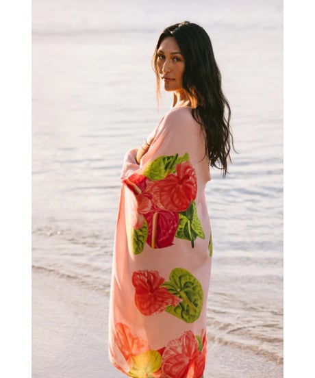 Aloha De Mele  パレオ  ANTHURIUMS  HNLS03638-06030
