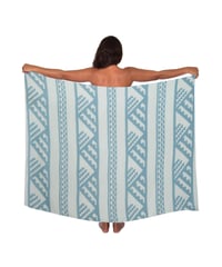 Hawai'ian Pareo  MAUNA White Porcelain  HNLS03646-3980