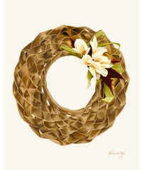 Aloha De Mele ART WORK PĀPALE - HIBISCUS HNL