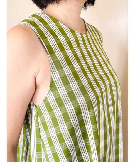 PALAKA AVOCADO バックリボン ワンピース  HNLS03528-05030